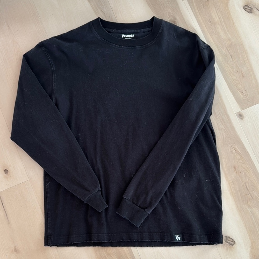 Vans Black Men's Long Sleeve Shirt